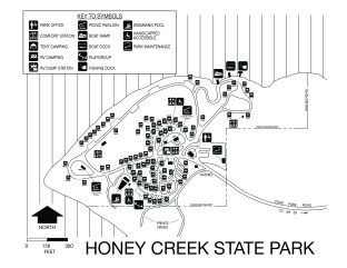 View Honey Creek Map